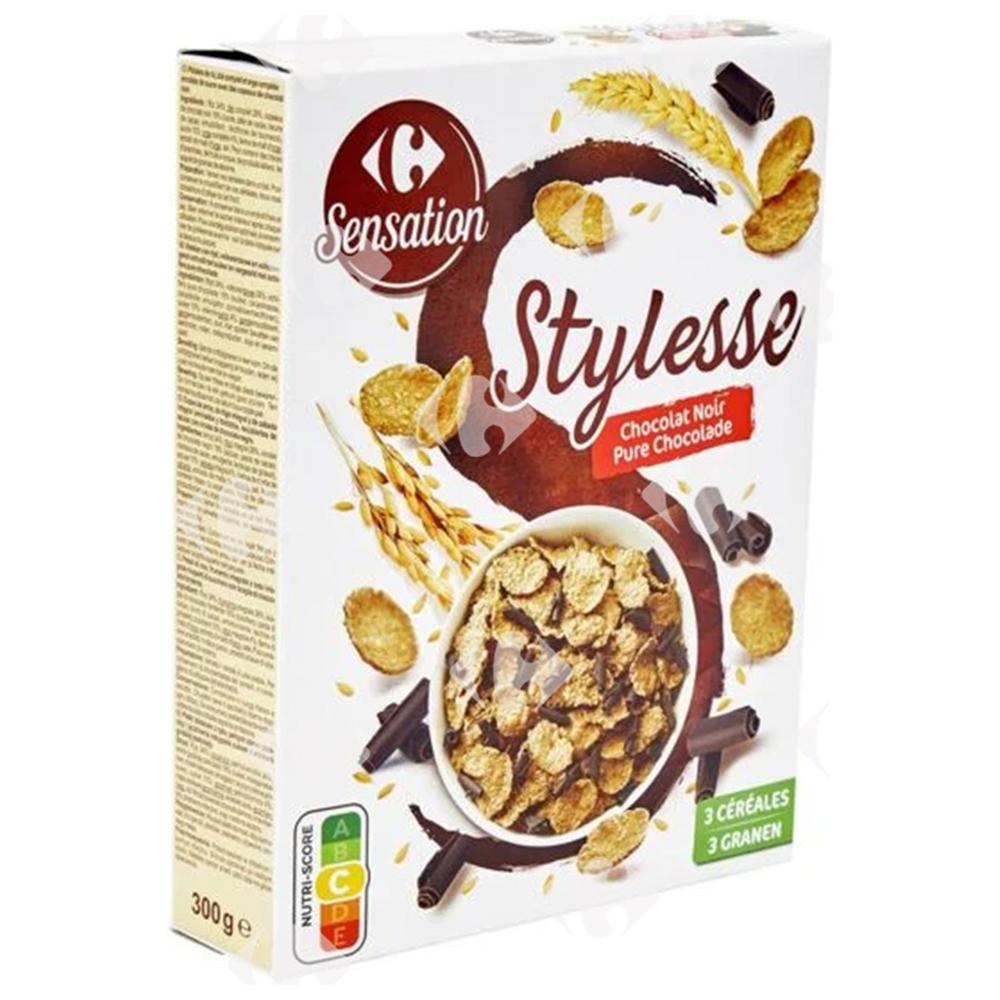 [458756] Céreales Stylesse Chocolat au Lait Carrefour 300g