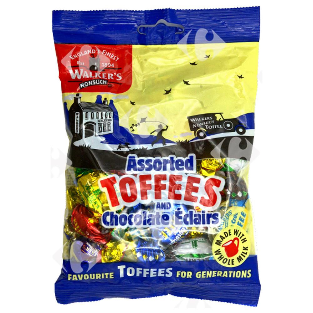 [436169] Bonbons Crème Anglaise Toffees Walker'S 150g