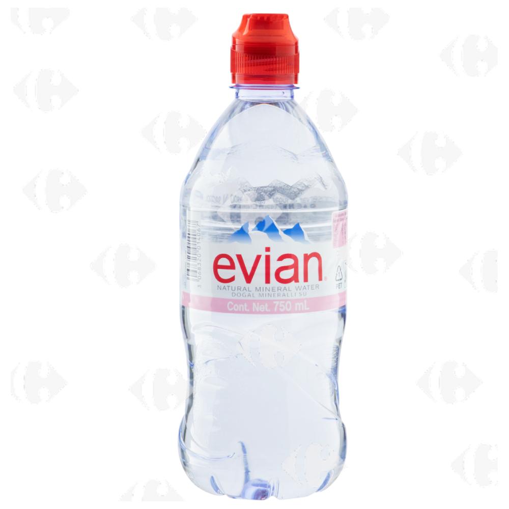 [391146] Eau Minérale Plate Evian Nomade 75cl