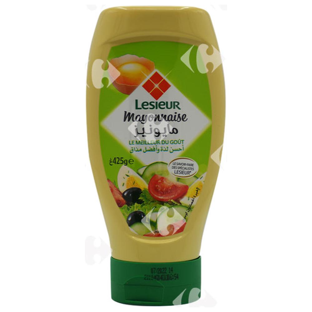 [441069] Mayonnaise Squeeze Top Down Lesieur 425g