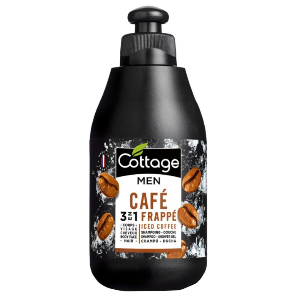 [648532] Shampoing Douche 3En1 Café Frappe Cottage Men 250ml
