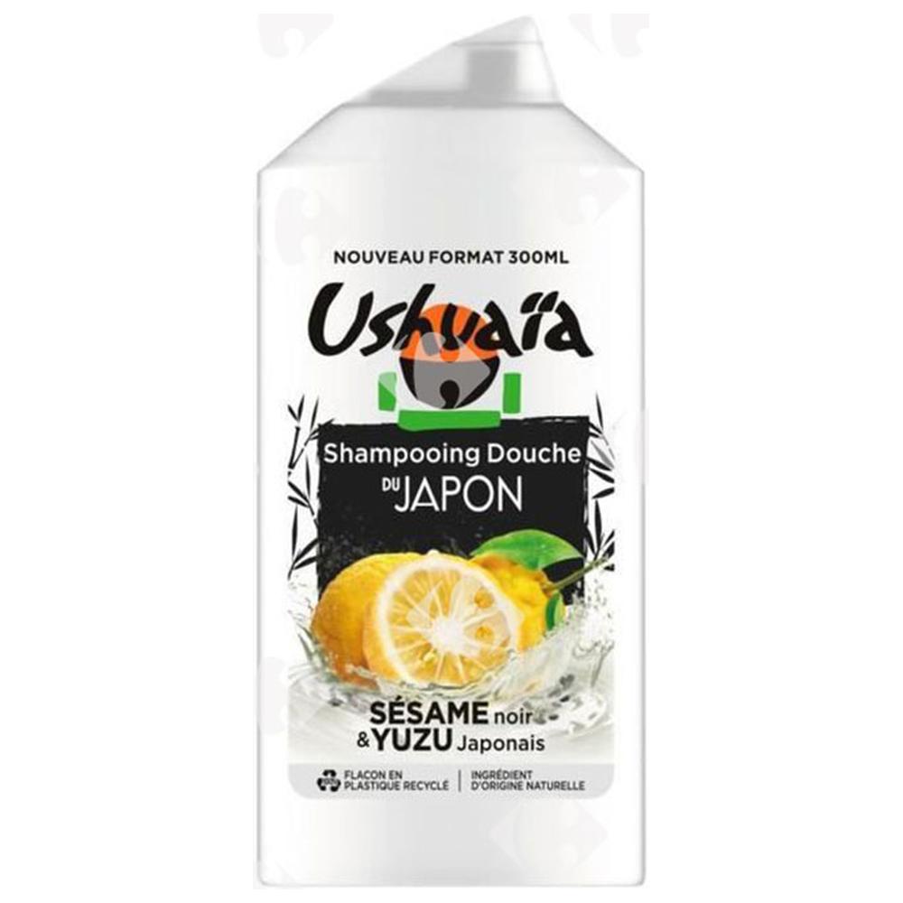 [672837] Shampooing Douche Sésame Noir & Yuzu Ushuaia 300ml