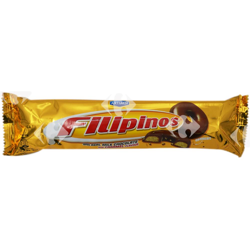 [552542] Biscuits Enrobés de Chocolat au Lait Filipinos 135g