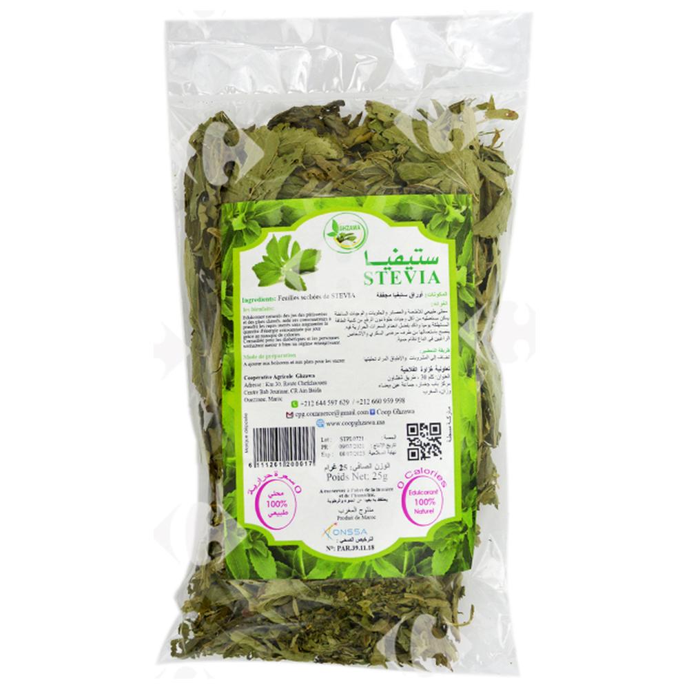 Plantes Séchées Stevia Ghzaoua 25g