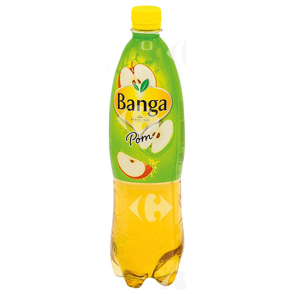 Boisson Gazeuse Pomme Banga 1L.