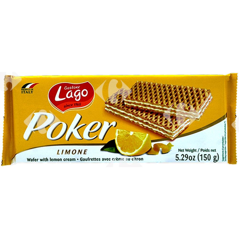 Gaufrettes Citron Poker 150g