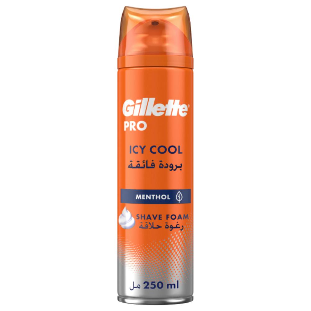 [689265] Pro Mousse à Raser Foam Icy Cool Menthol Gillette 200ml
