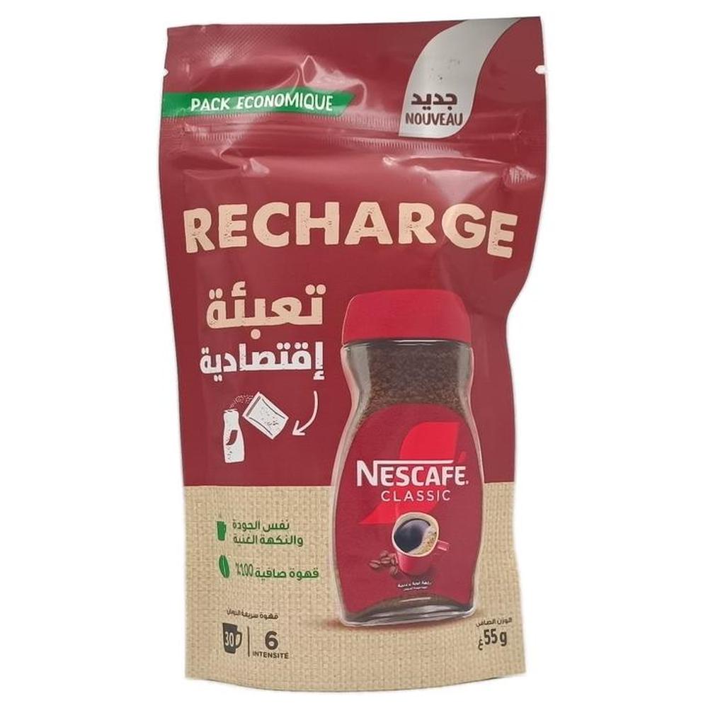 Pack Economique Café Soluble Class Recharge Nescafé 55g