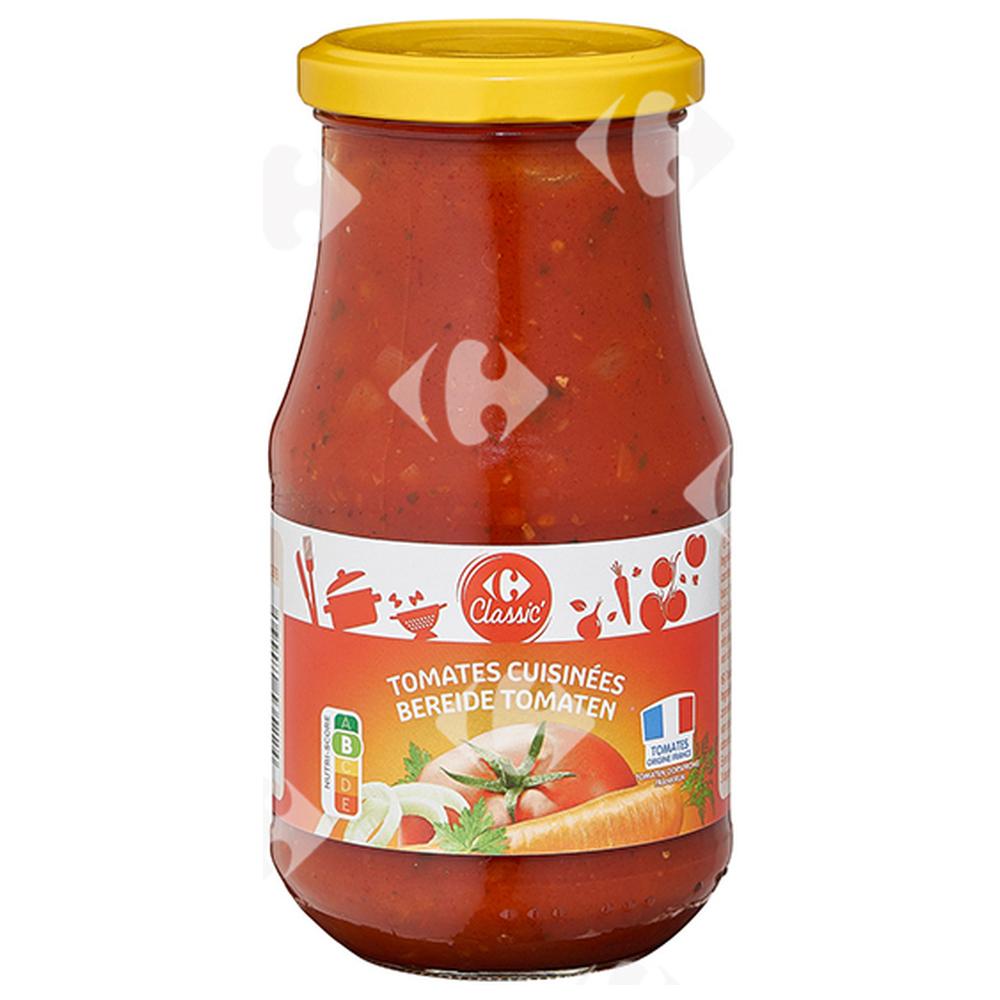 [413022] Sauce Cuisinée aux Légumes Carrefour 420g
