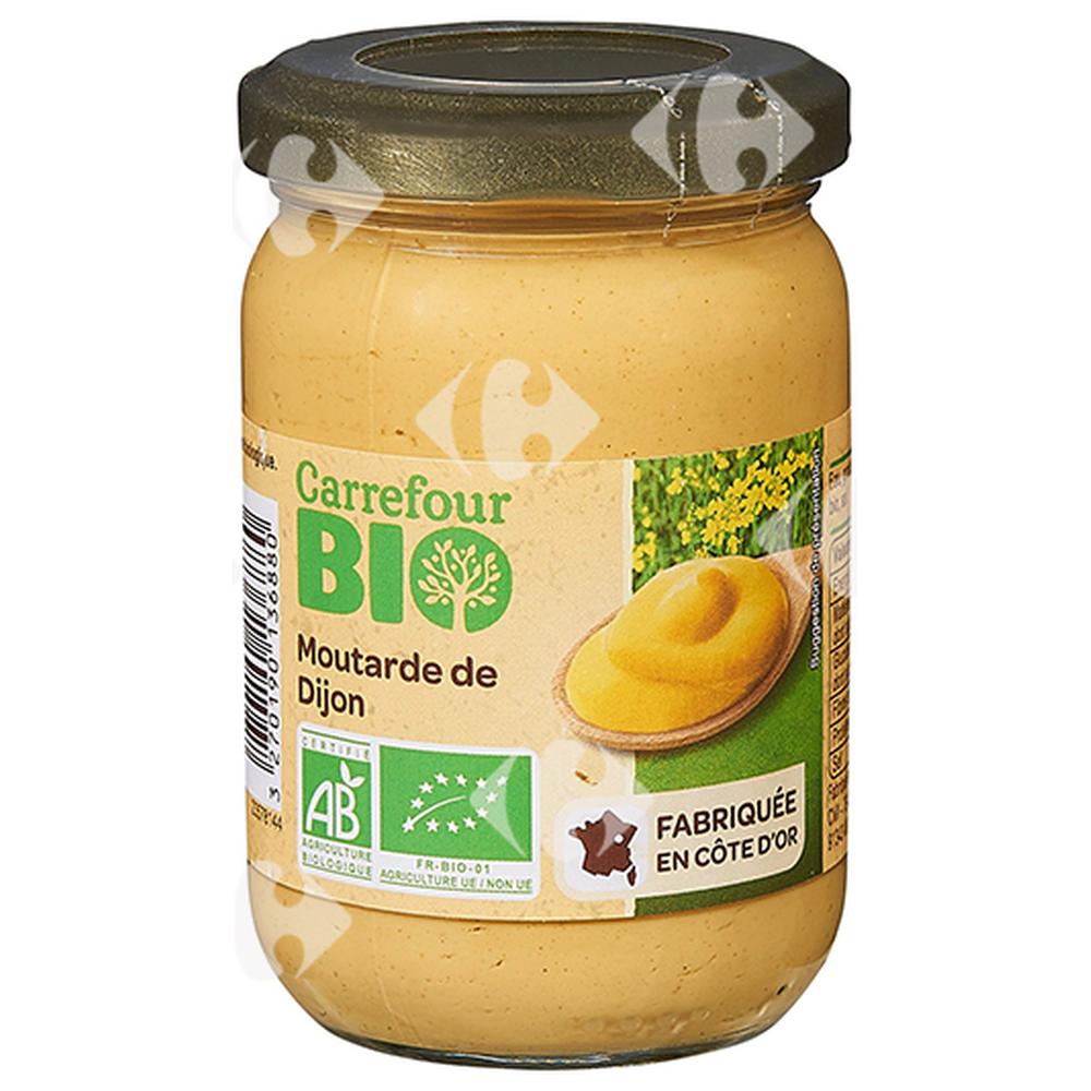 [209650] Moutarde de Dijon Carrefour Bio 200g