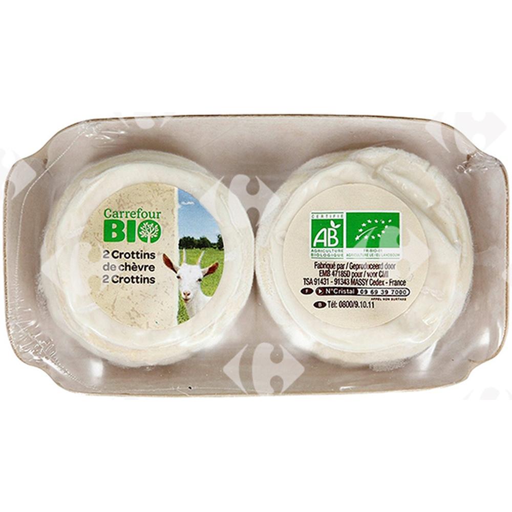 [571886] Crottin de Chèvre Carrefour Bio 2x60g