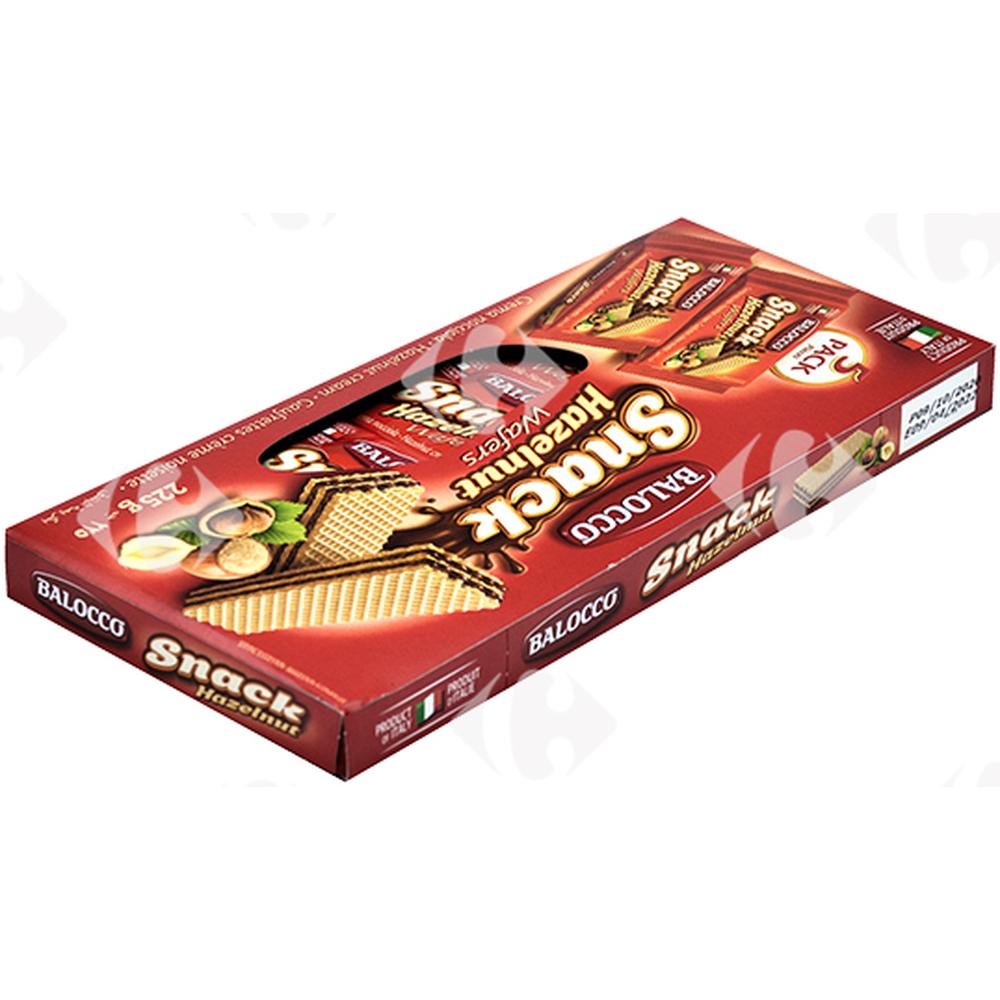[603635] Pack Gaufrettes Noisettes Wafers Balocco 5x45g