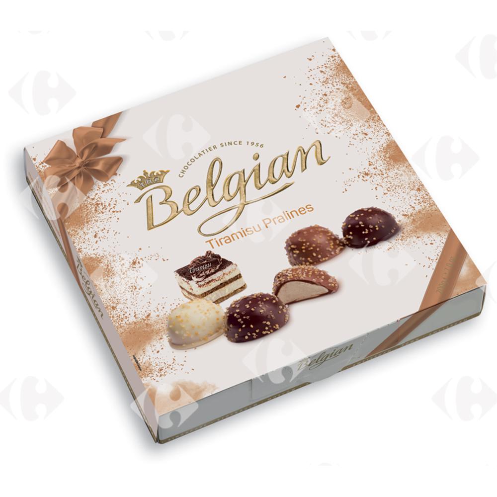 [656765] Chocolat Praliné Au Tiramisu Belgian 200g