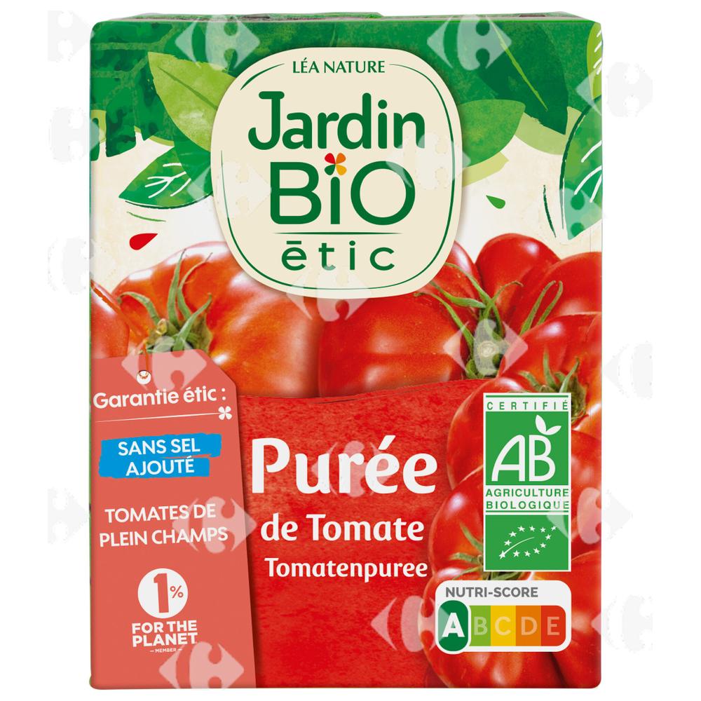 [682945] Brique Purée de Tomate Bio Jardin Bio 200g