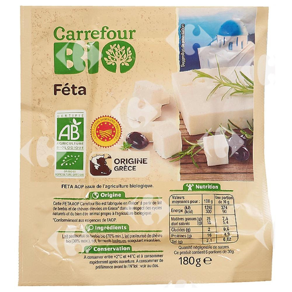 [644366] Feta Carrefour Bio 180g