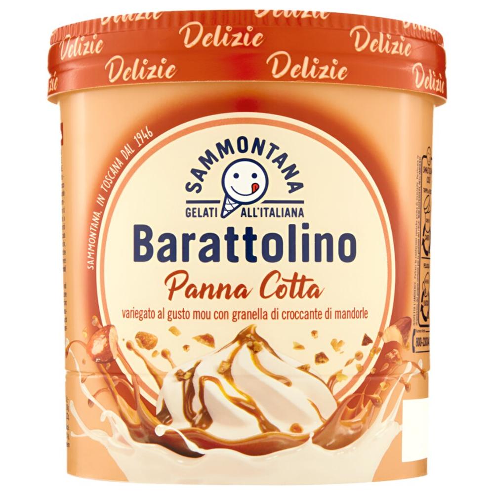 Pot de Glace Panna Cotta Barattolino Sammontana 800ml