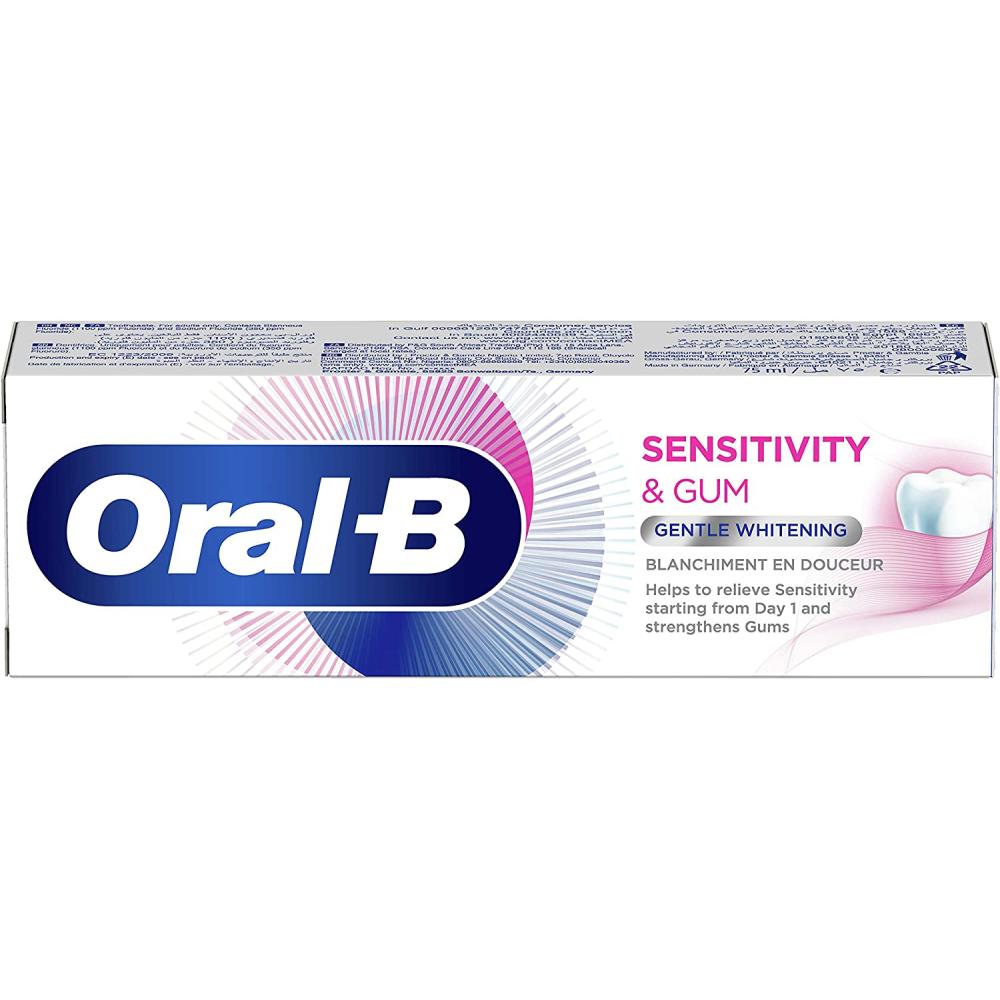 [682384] Dentifrice Sensitivity & Gum Gentle Whitening Oral-B 75ml