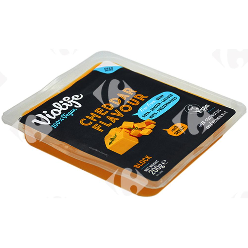 [658411] Cheddar vegan sans Lactose Violife 200g