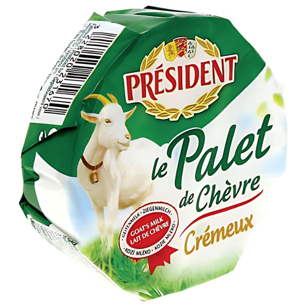 [14553] Fromage de Chèvre Rond Le Palet Président 120g