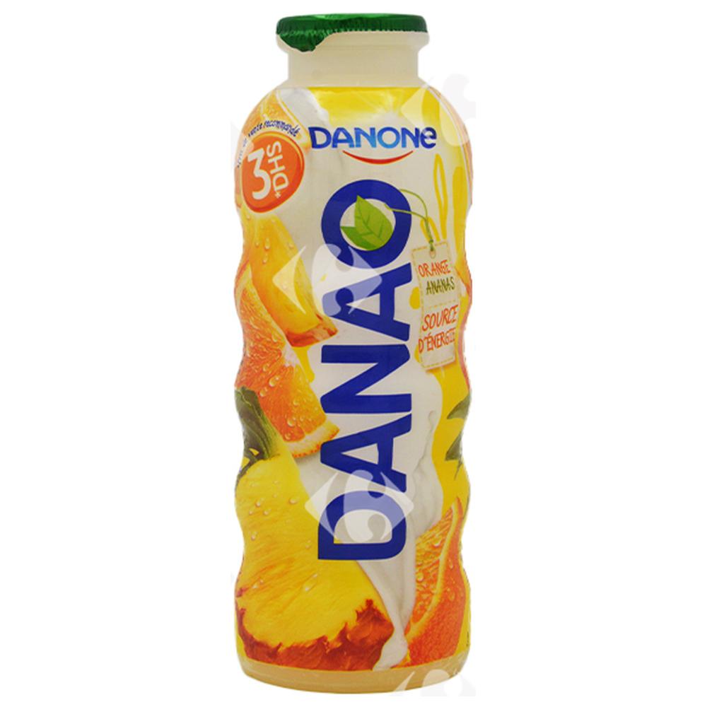 Jus au Lait Orange Ananas Danao Danone 240ml.