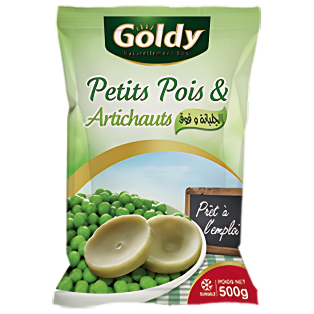 [456566] Petits Pois et Artichauts Goldy 500g