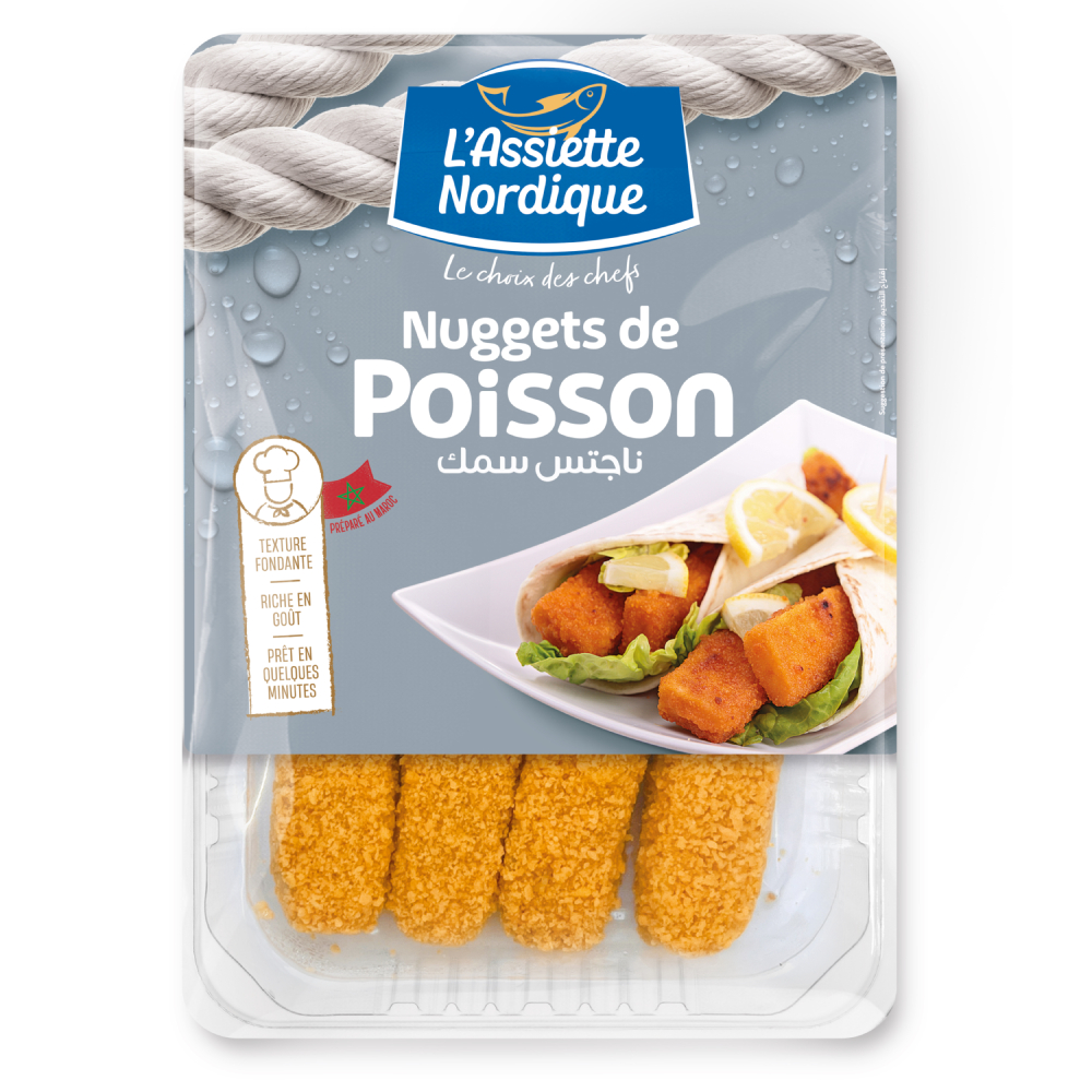 [694483] Nugget de Poisson L'Assiette Nordique 500g.