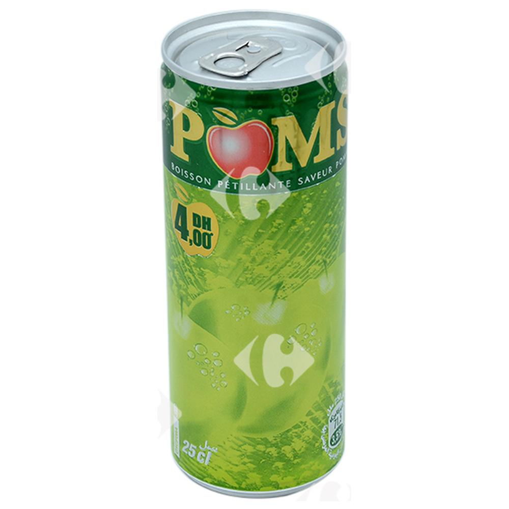 [640112] Boisson gazeuse Pom's canette 25cl.