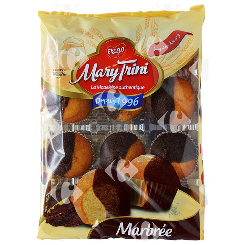 [385529] Madeleines Marbrées Chocolat Mary Trini 300g