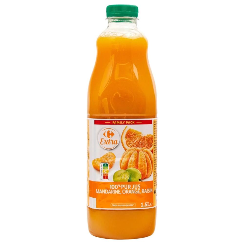 [643679] Pur Jus de Multifruits Matin Douceur Carrefour 1,5L