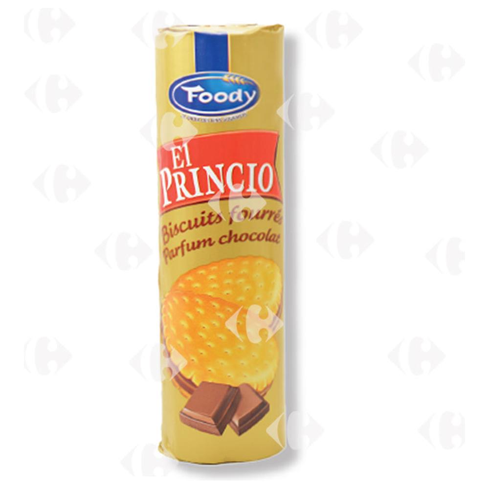Biscuits Fourrés à la Crème de Cacao El Princio 245g
