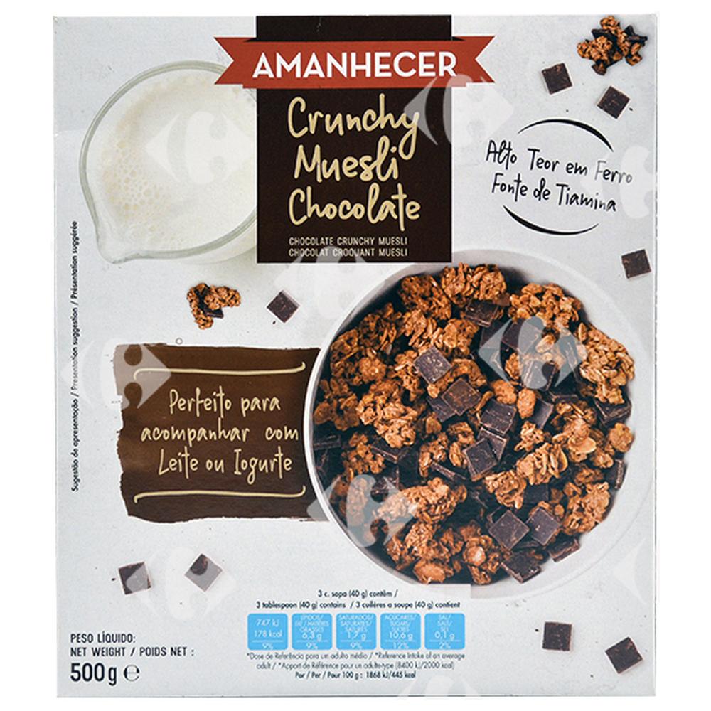 [643918] Muesli Crunchy Chocolat Amanhecer 500g