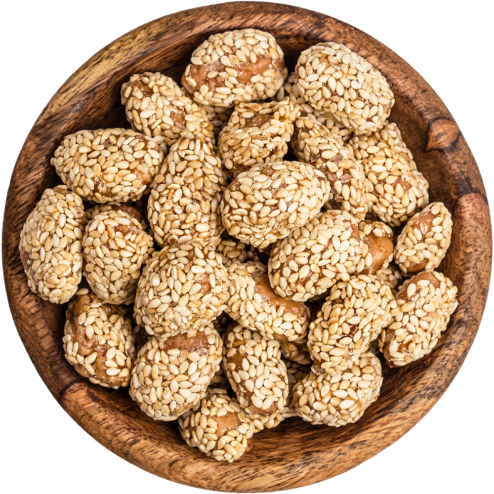 Amande Caramélisée au Sésame 200g