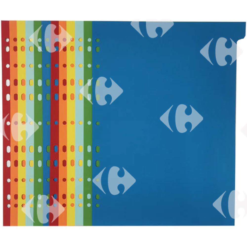 [700024] Intercalaire Papier Note A4 12 onglets