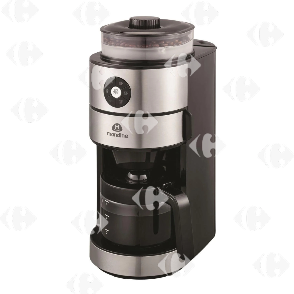 Cafetière filtre avec broyeur Mandine 750W