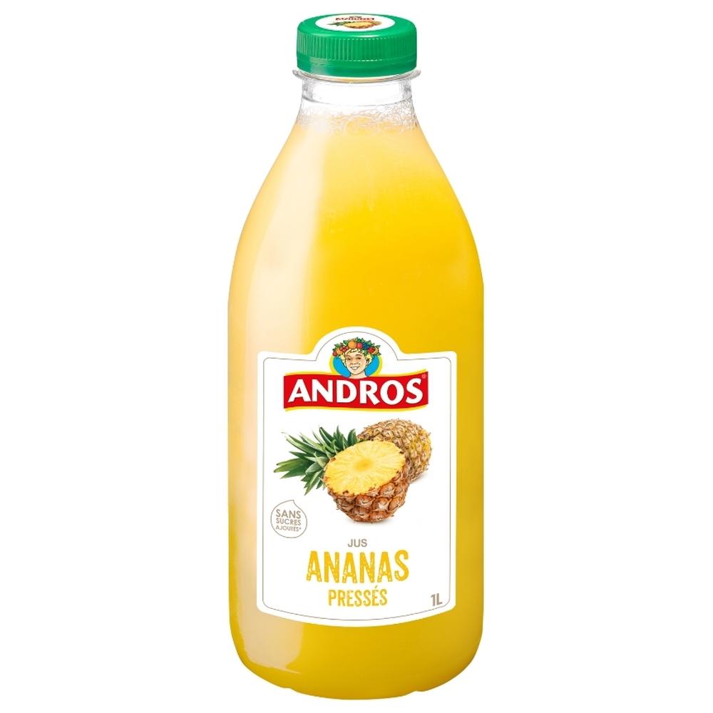 Pur Jus Ananas Andros 1L.