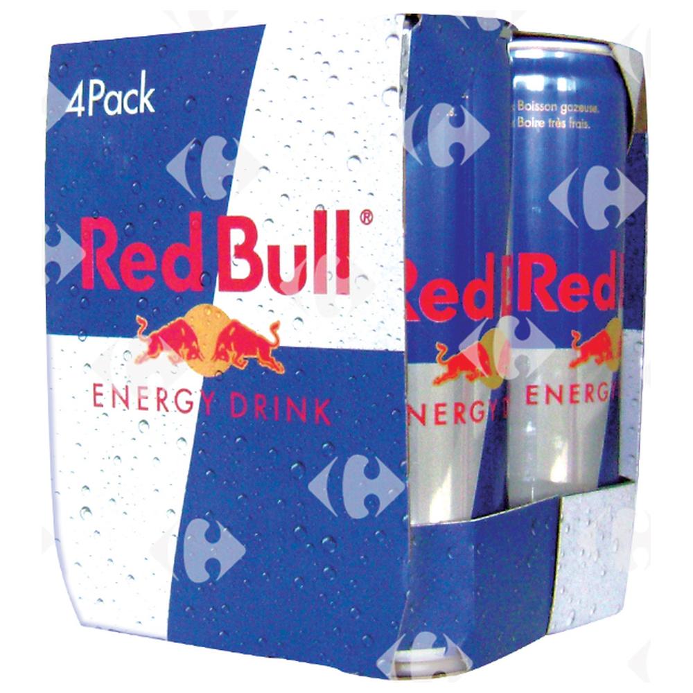 [50363] Pack de Boissons Énergisantes Red Bull 4x25cl