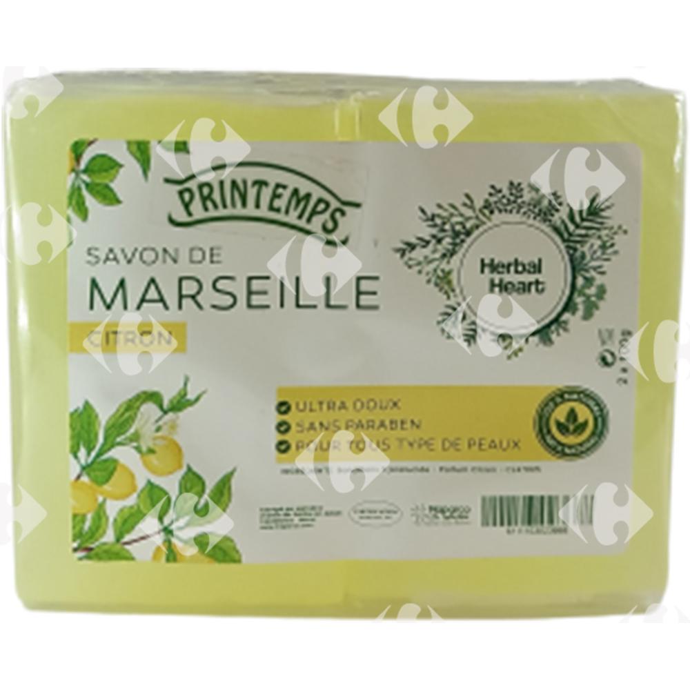 Savon de Marseille Printemps Citron 2 unités