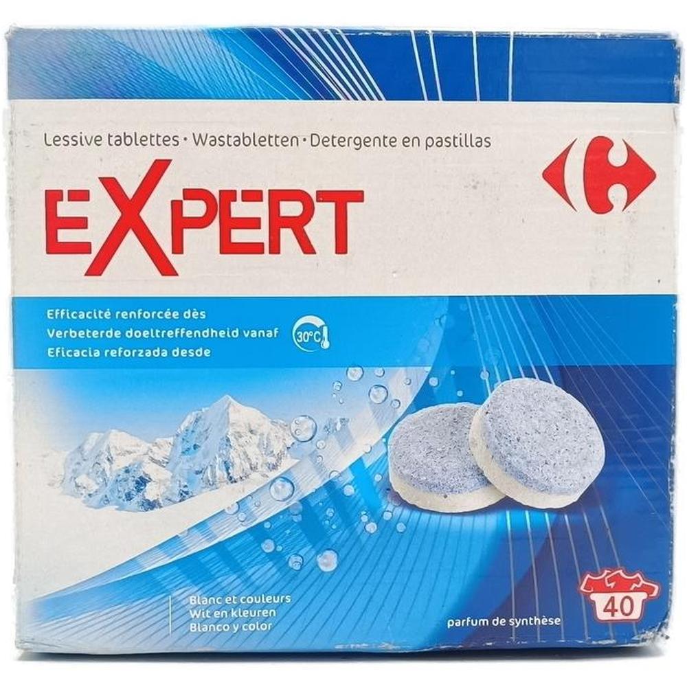 [185170] Tablettes pour Linge Premium Carrefour 80 unités