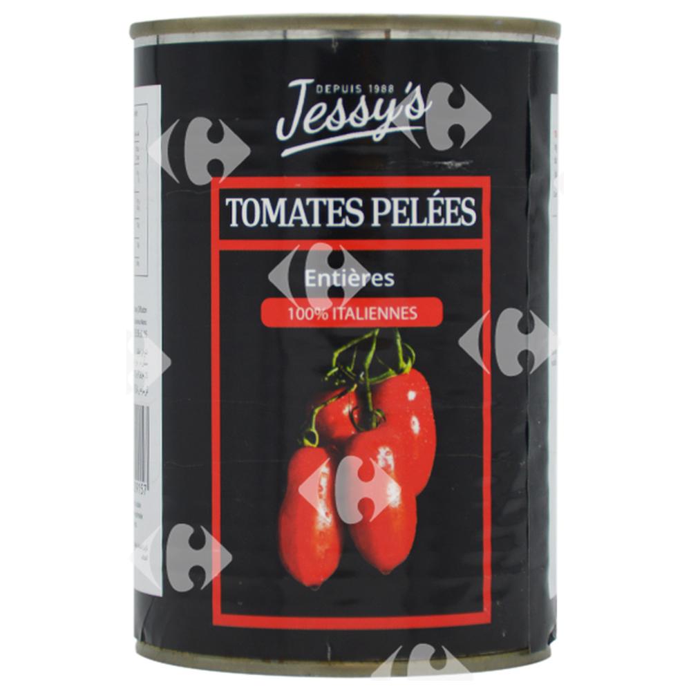 [663986] Tomate Pelée Entière Italiennes Jessy's 400g