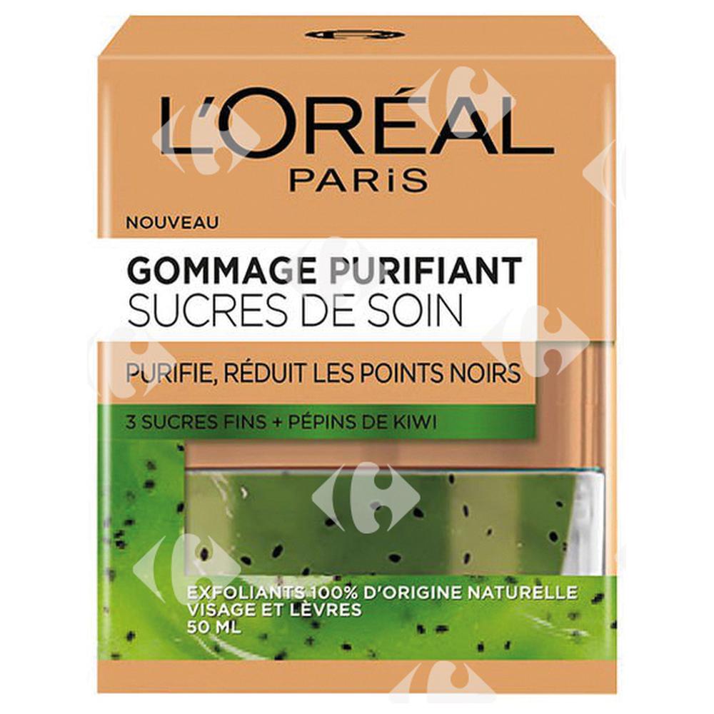 [627983] Gommage Purifiant Sucres Soin L'Oréal Skin Expert 50ml