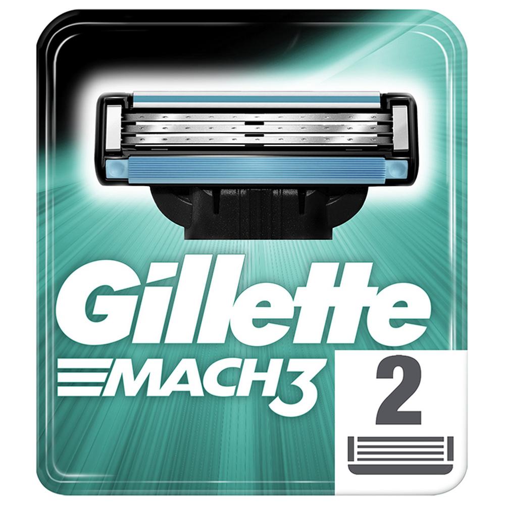 [1323] Recharges de lames de rasoir Mach3 Gillette 2 unités