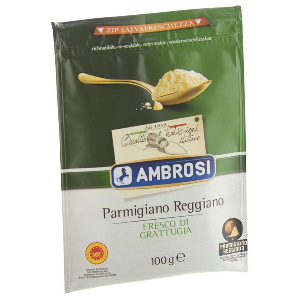 [692063] Fromage Parmesan Reggiano Râpé Ambrosi 100g