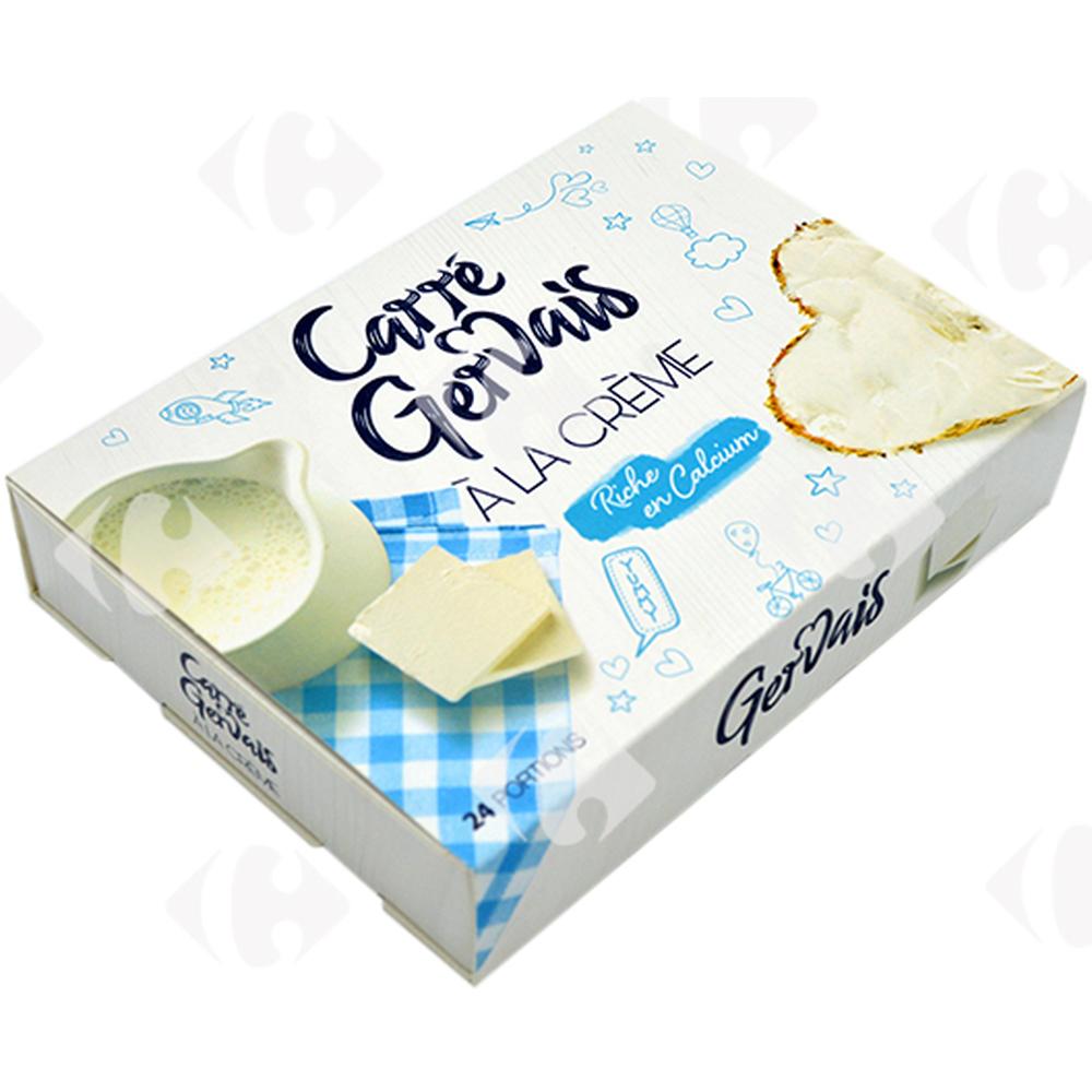 [664008] Fromage Carré à la Crème Gervais 24 unités