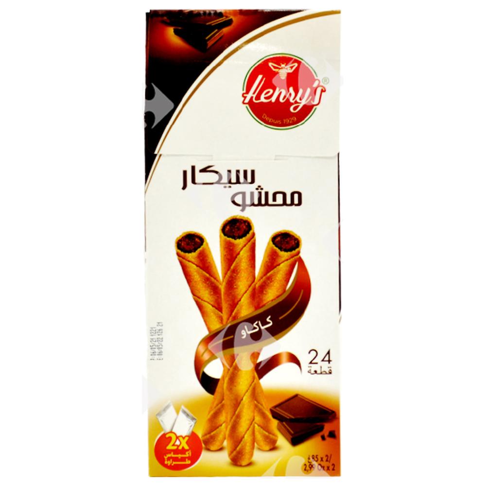 [624123] Cigare Chocolat Henry'S 2x85g