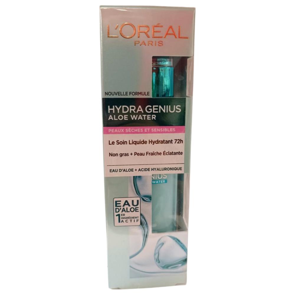 [635132] Soin Liquide Aloe Peaux Sensibles et Sèche Hydra Genius Skin Expert 70ml