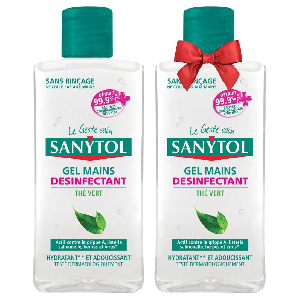 [640481] Gel Désinfectant Antibactérien Sanytol Flacon 75ml