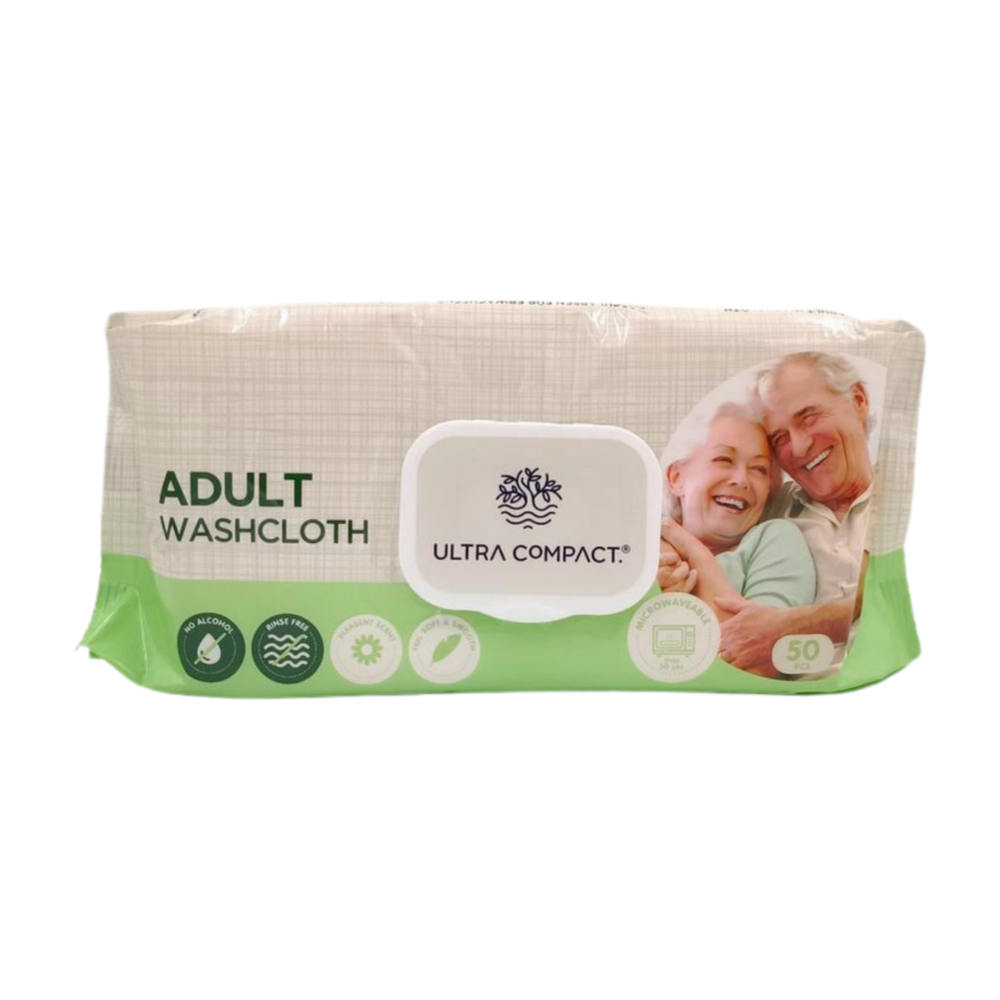 [665604] Lingettes Adultes Ultra Compact 50 unités