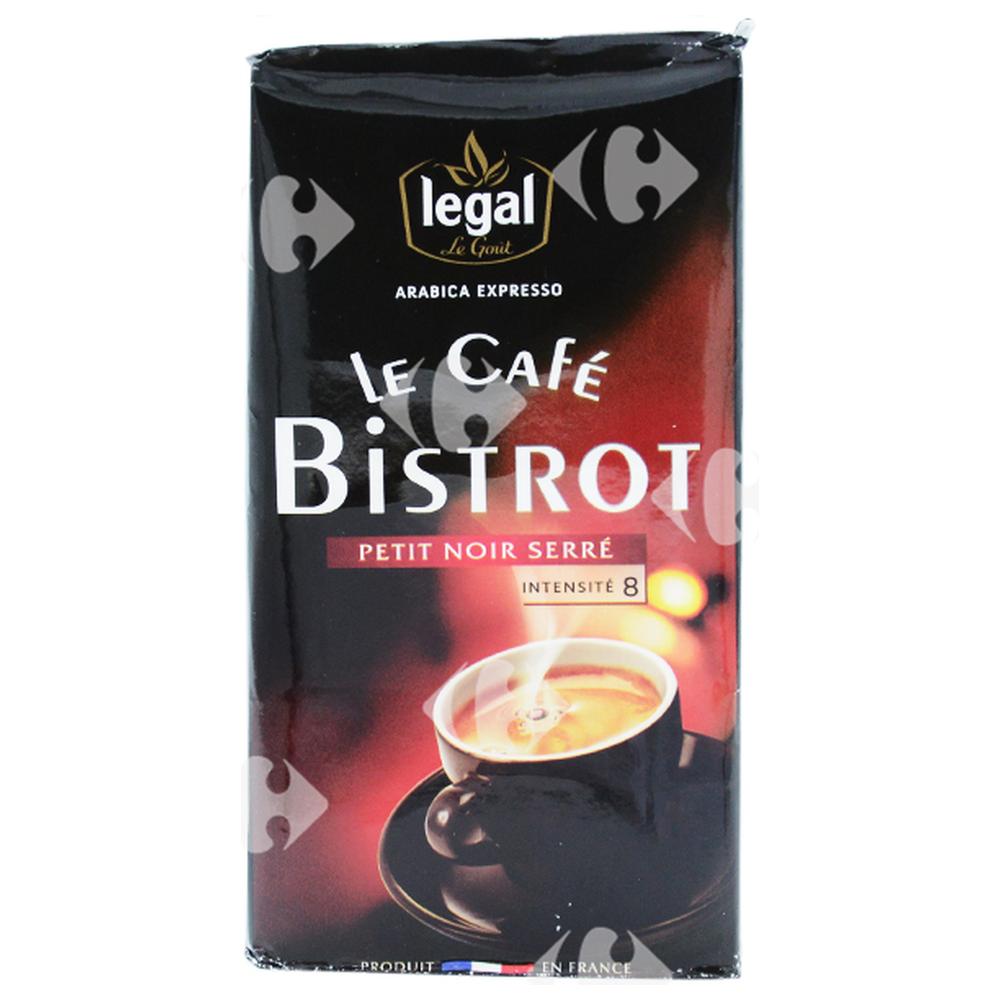 [660611] Café Moulu Arabica Bistrot Serre Intensité 8 Legal 250g