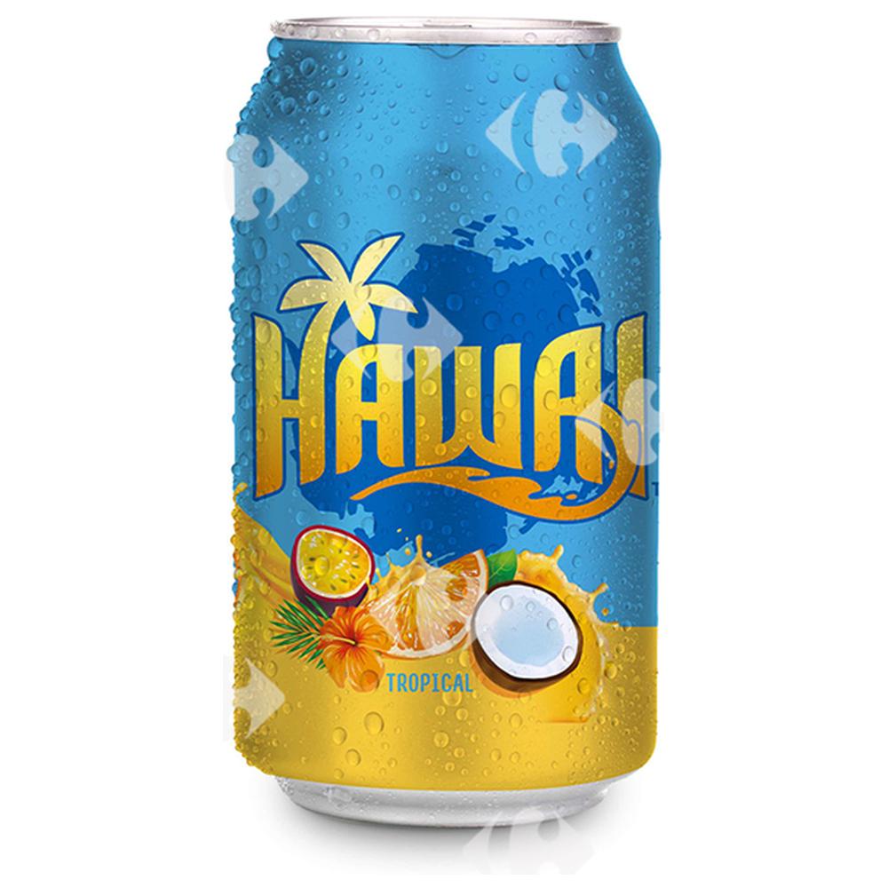 [318] Boisson gazeuse Hawai tropical canette 33Cl