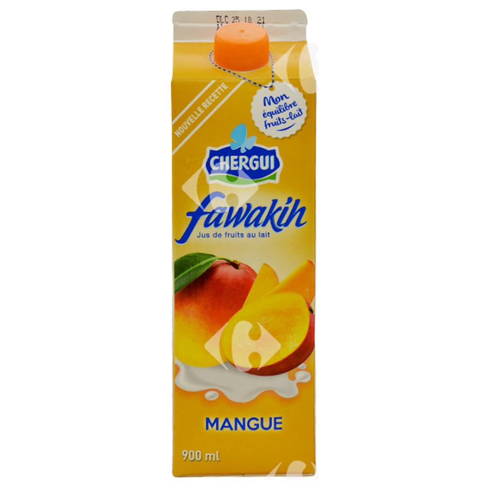 [52130] Jus au Lait Mangue Fawakih Chergui 900ml
